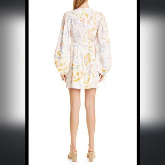 NWT Ted Baker Thelia Exaggerated Sleeve Mini Dress $295 - Picture 6 of 15